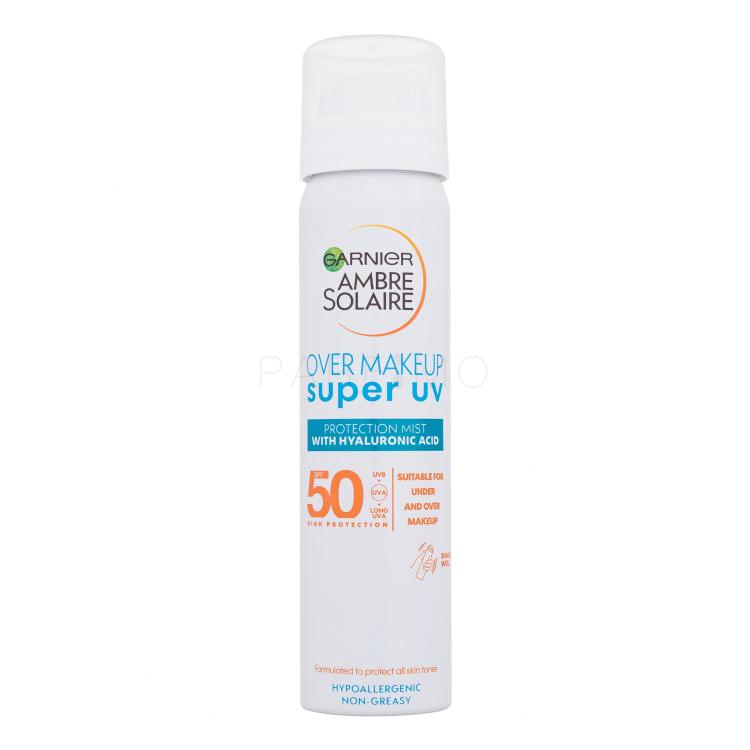 Garnier Ambre Solaire Super UV Over Makeup Protection Mist SPF50 Sonnenschutz fürs Gesicht 75 ml