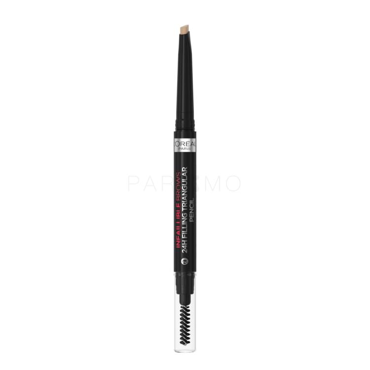 L&#039;Oréal Paris Infaillible Brows 24H Filling Triangular Pencil Augenbrauenstift für Frauen 1 ml Farbton  07 Blonde