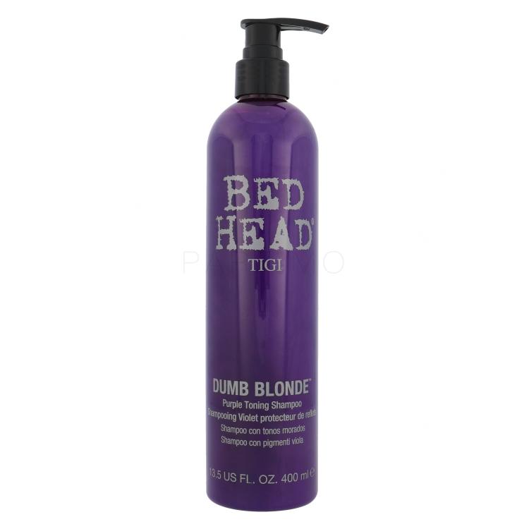 Tigi Bed Head Dumb Blonde Purple Toning Shampoo für Frauen 400 ml
