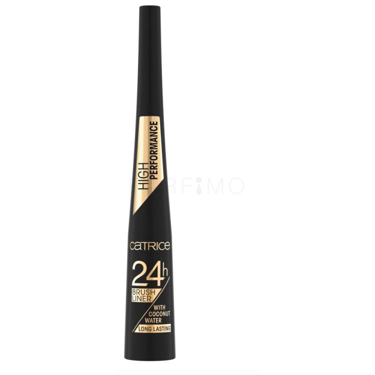 Catrice 24H Brush Liner Longlasting Eyeliner für Frauen 3 ml Farbton  010 Ultra Black