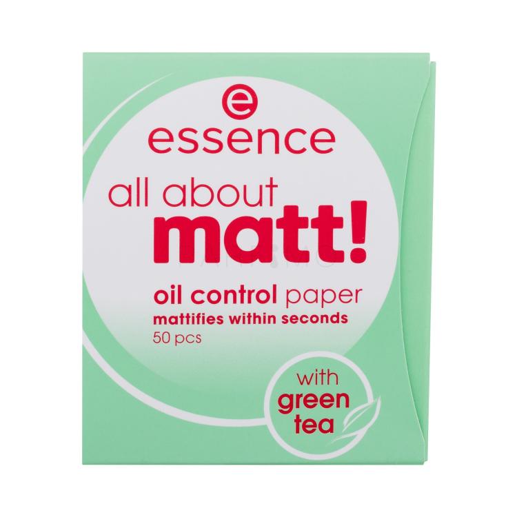 Essence All About Matt! Oil Control Paper Foundation für Frauen 50 St.
