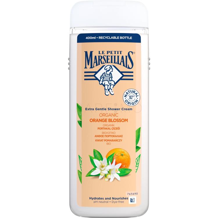 Le Petit Marseillais Extra Gentle Shower Cream Organic Orange Blossom Duschcreme 400 ml
