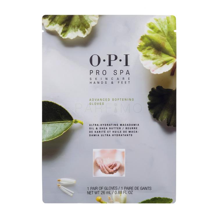 OPI Pro Spa Advanced Softening Gloves Feuchtigkeitsspendende Handschuhe für Frauen 26 ml
