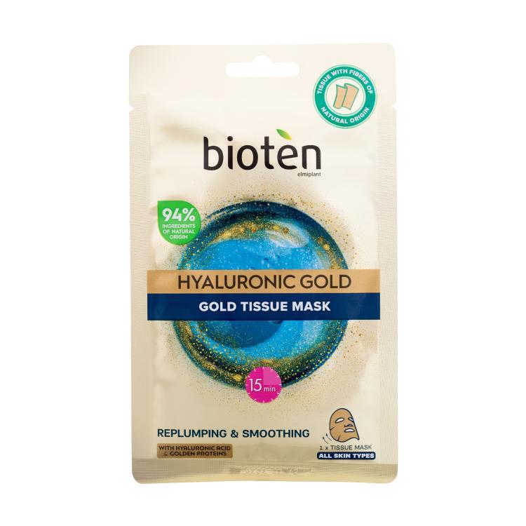 Bioten Hyaluronic Gold Tissue Mask Gesichtsmaske für Frauen 25 ml