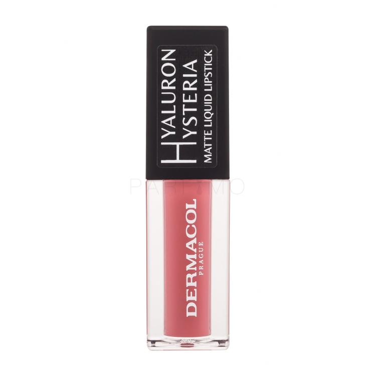 Dermacol Hyaluron Hysteria Matte Liquid Lipstick Lippenstift für Frauen 4,5 ml Farbton  03