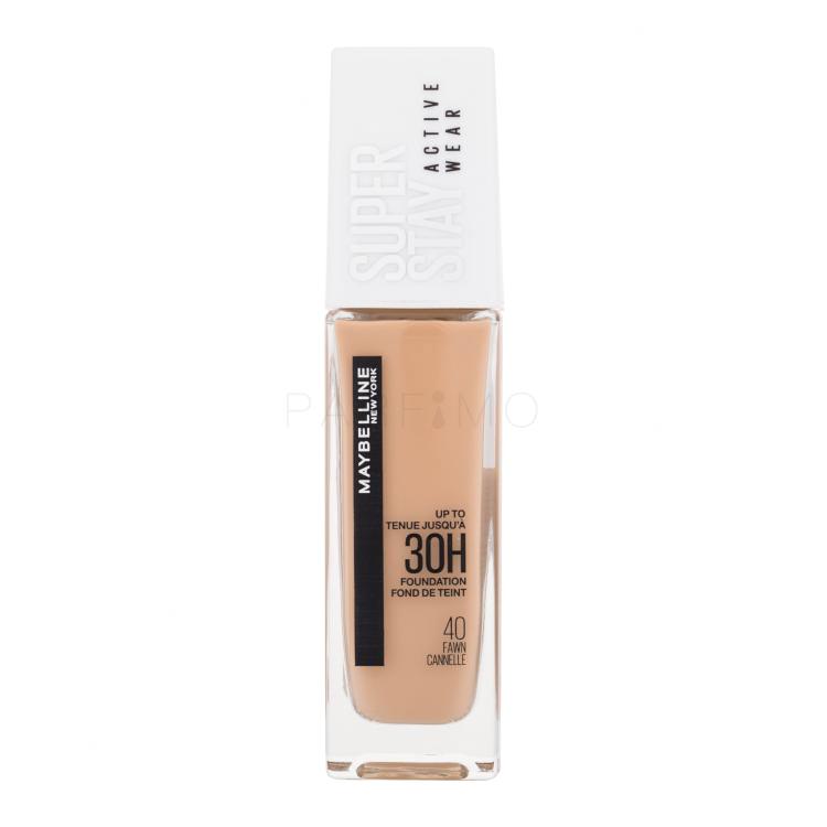 Maybelline Super Stay Active Wear 30H Foundation für Frauen 30 ml Farbton  40 Fawn Cannelle