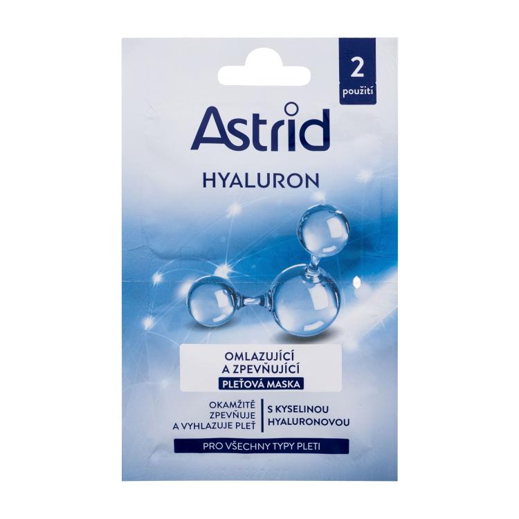 Astrid Hyaluron Rejuvenating And Firming Facial Mask Gesichtsmaske für Frauen 2x8 ml
