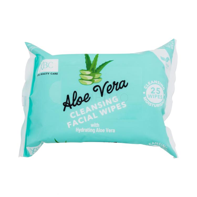 Xpel Aloe Vera Cleansing Facial Wipes Reinigungstücher für Frauen 25 St.