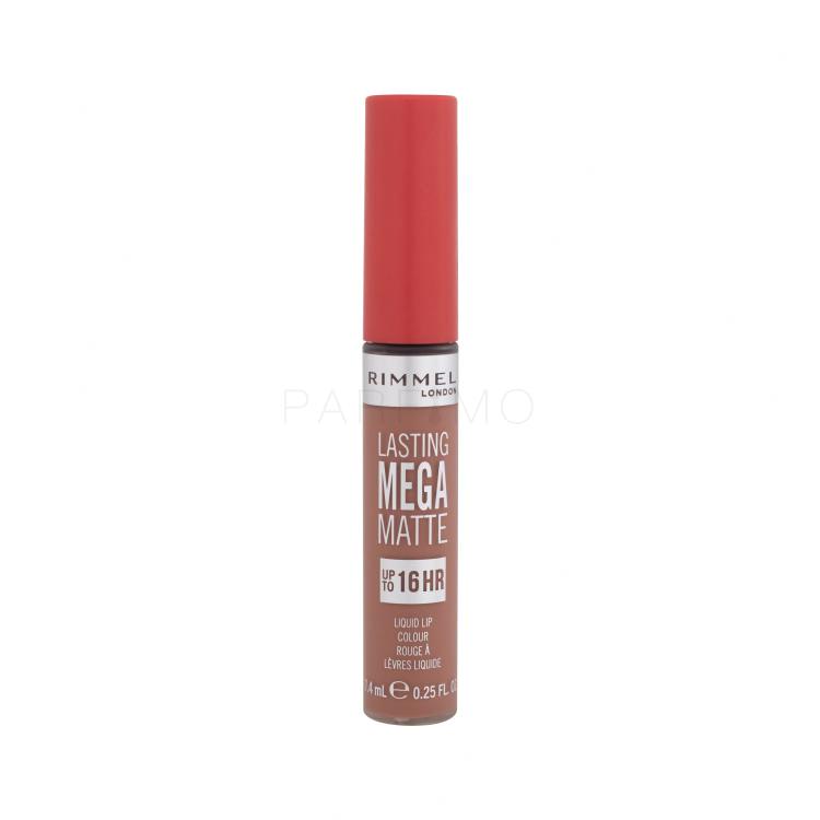 Rimmel London Lasting Mega Matte Liquid Lip Colour Lippenstift für Frauen 7,4 ml Farbton  Be My Baby