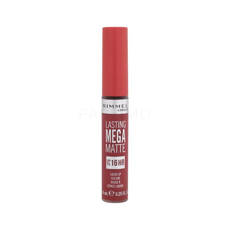 Rimmel London Lasting Mega Matte Liquid Lip Colour Lippenstift für Frauen 7,4 ml Farbton  Fire Starter