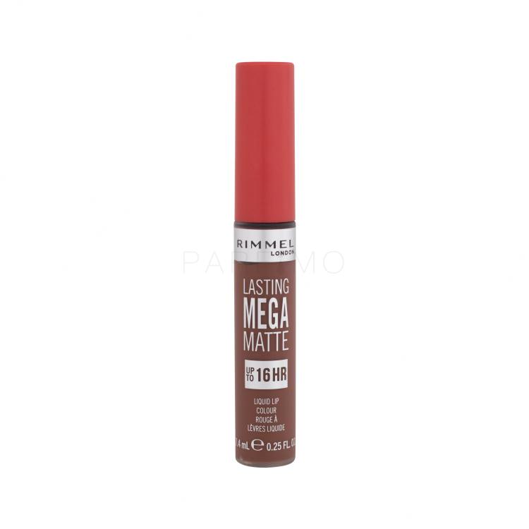 Rimmel London Lasting Mega Matte Liquid Lip Colour Lippenstift für Frauen 7,4 ml Farbton  Lovebite