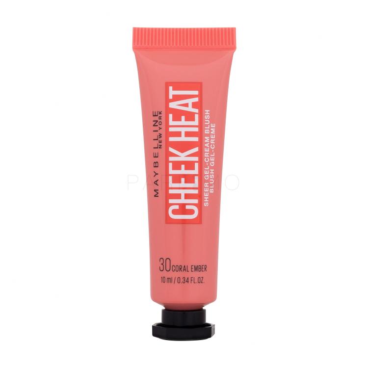 Maybelline Cheek Heat Rouge für Frauen 10 ml Farbton  30 Coral Ember