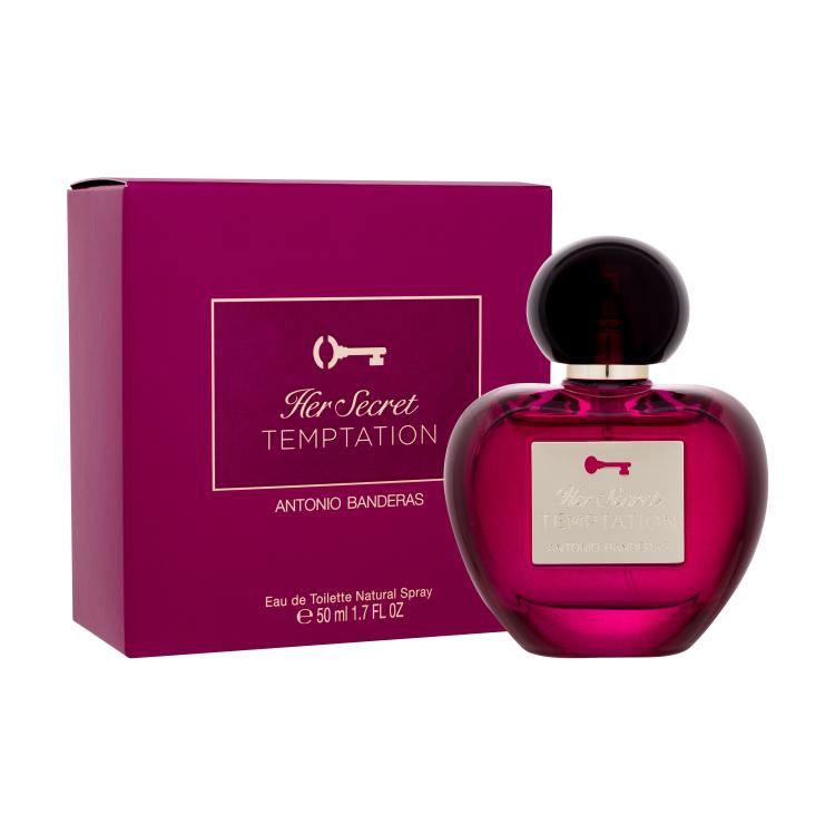 Antonio Banderas Her Secret Temptation Eau de Toilette für Frauen 50 ml