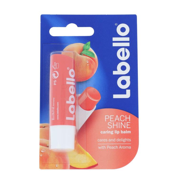 Labello Peach Shine Lippenbalsam für Frauen 5,5 ml