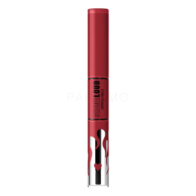NYX Professional Makeup Shine Loud Lippenstift für Frauen 3,4 ml Farbton  34 Rebel In Red Serrano