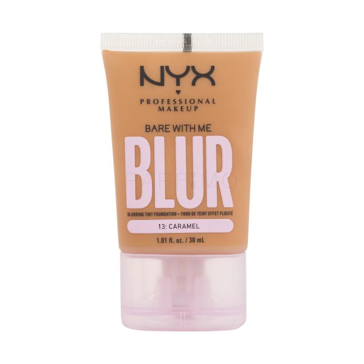 NYX Professional Makeup Bare With Me Blur Tint Foundation Foundation für Frauen 30 ml Farbton  13 Caramel
