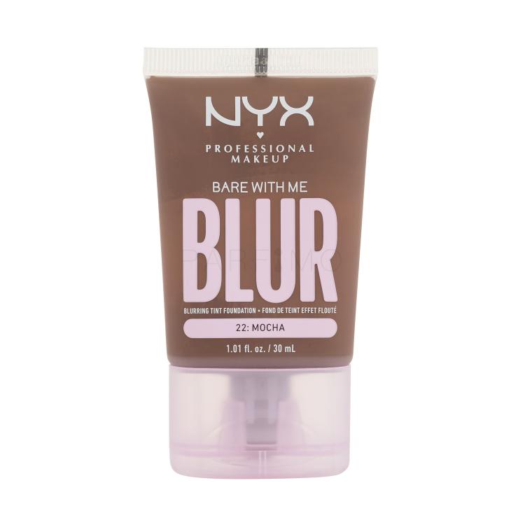 NYX Professional Makeup Bare With Me Blur Tint Foundation Foundation für Frauen 30 ml Farbton  22 Mocha