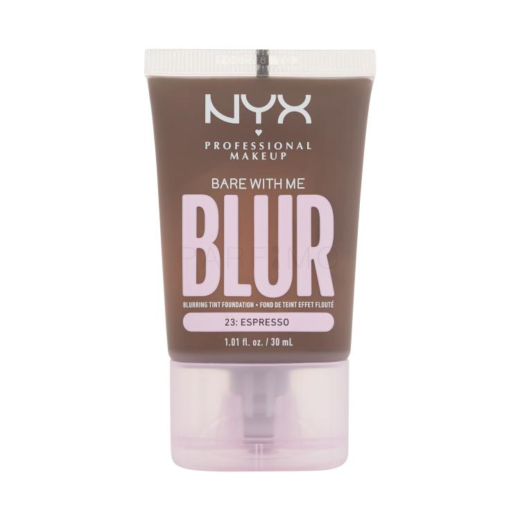 NYX Professional Makeup Bare With Me Blur Tint Foundation Foundation für Frauen 30 ml Farbton  23 Espresso