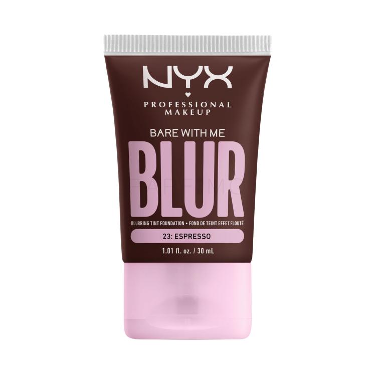 NYX Professional Makeup Bare With Me Blur Tint Foundation Foundation für Frauen 30 ml Farbton  23 Espresso