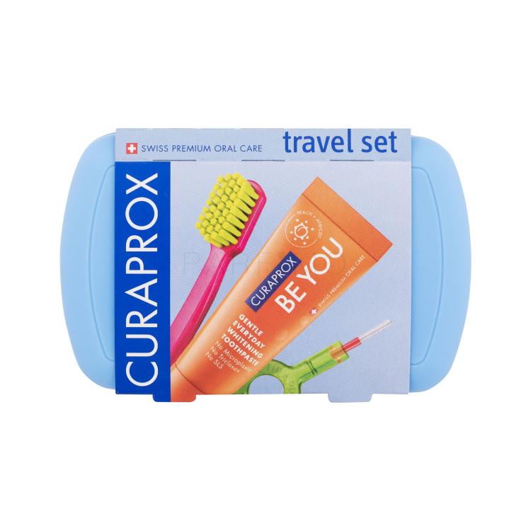 Curaprox Travel Set Blue Zahnbürste Set