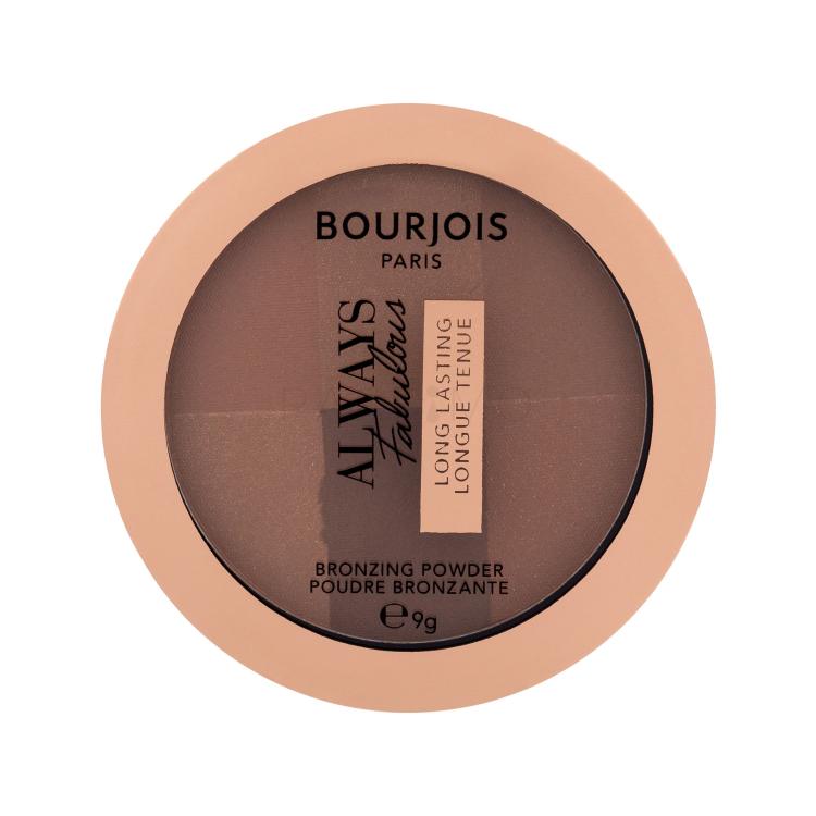 BOURJOIS Paris Always Fabulous Bronzing Powder Bronzer für Frauen 9 g Farbton  002 Dark