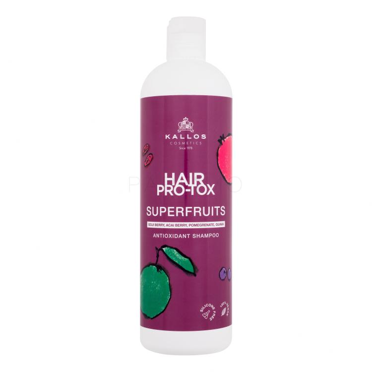 Kallos Cosmetics Hair Pro-Tox Superfruits Antioxidant Shampoo Shampoo für Frauen 500 ml