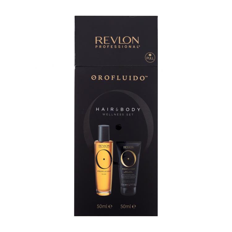 Revlon Professional Orofluido Elixir Geschenkset Haaröl Orofluido Elixir 50 ml + Körpercreme Orofluido  50 ml