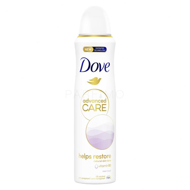 Dove Advanced Care Helps Restore 72h Antiperspirant für Frauen 150 ml