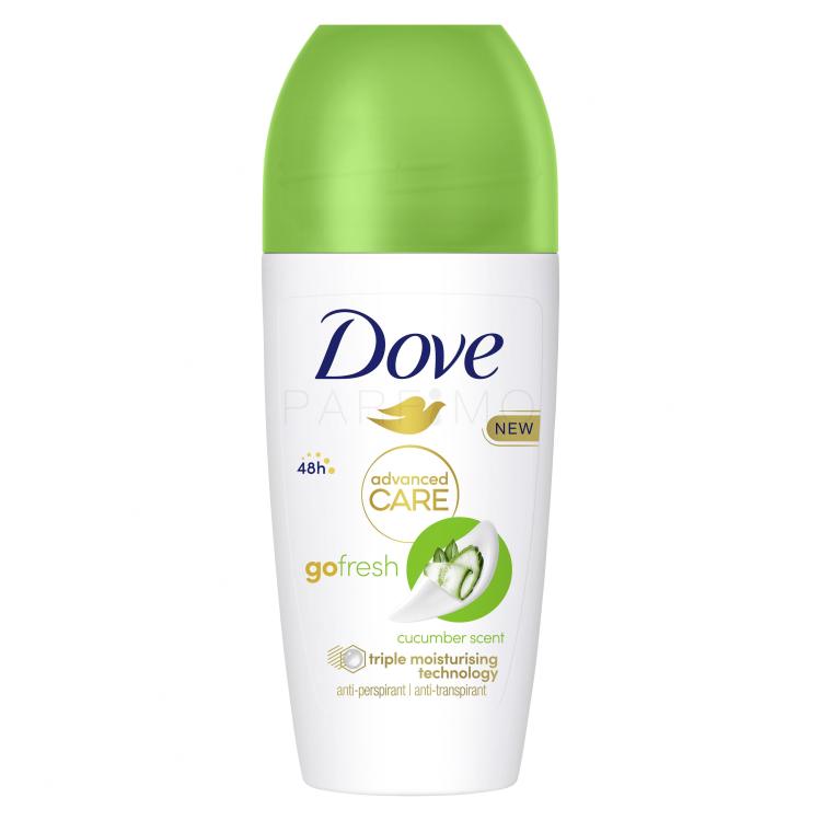 Dove Advanced Care Go Fresh Cucumber &amp; Green Tea 48h Antiperspirant für Frauen 50 ml