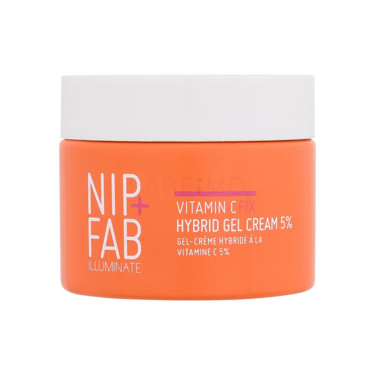 NIP+FAB Illuminate Vitamin C Fix Hybrid Gel Cream 5% Tagescreme für Frauen 50 ml