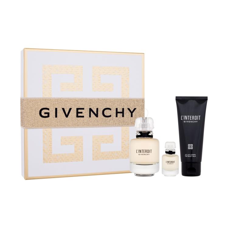 Givenchy L&#039;Interdit Geschenkset Eau de Parfum 50 ml + Eau de Parfum 10 ml + Körperlotion 75 ml