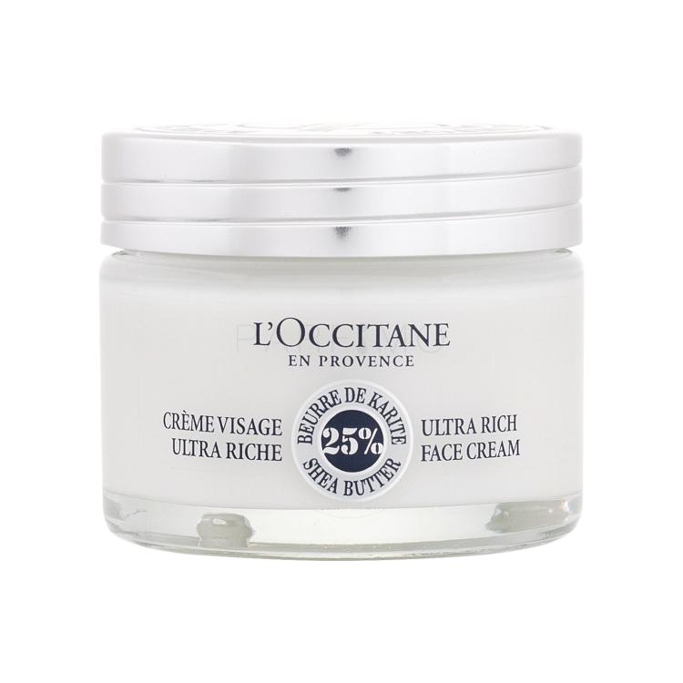 L'Occitane Shea Butter Ultra Rich Face Cream Tagescreme für Frauen 50 ml