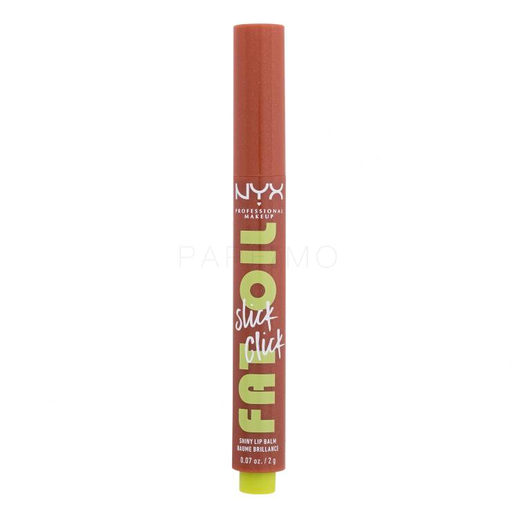 NYX Professional Makeup Fat Oil Slick Click Lippenbalsam für Frauen 2 g Farbton  06 Hits Different