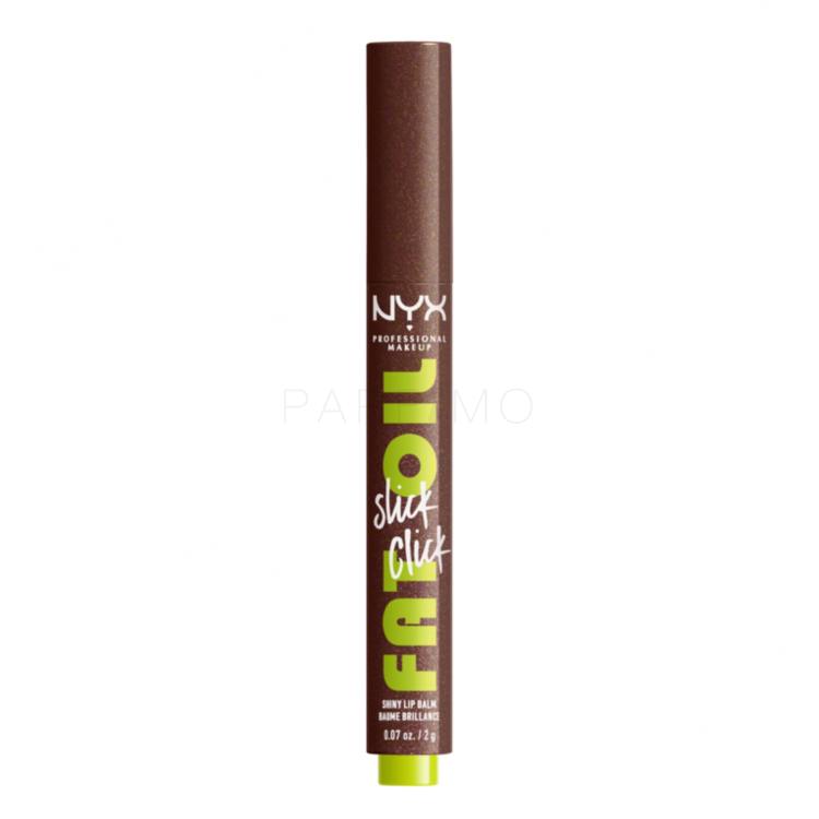 NYX Professional Makeup Fat Oil Slick Click Lippenbalsam für Frauen 2 g Farbton  12 Trending Topic