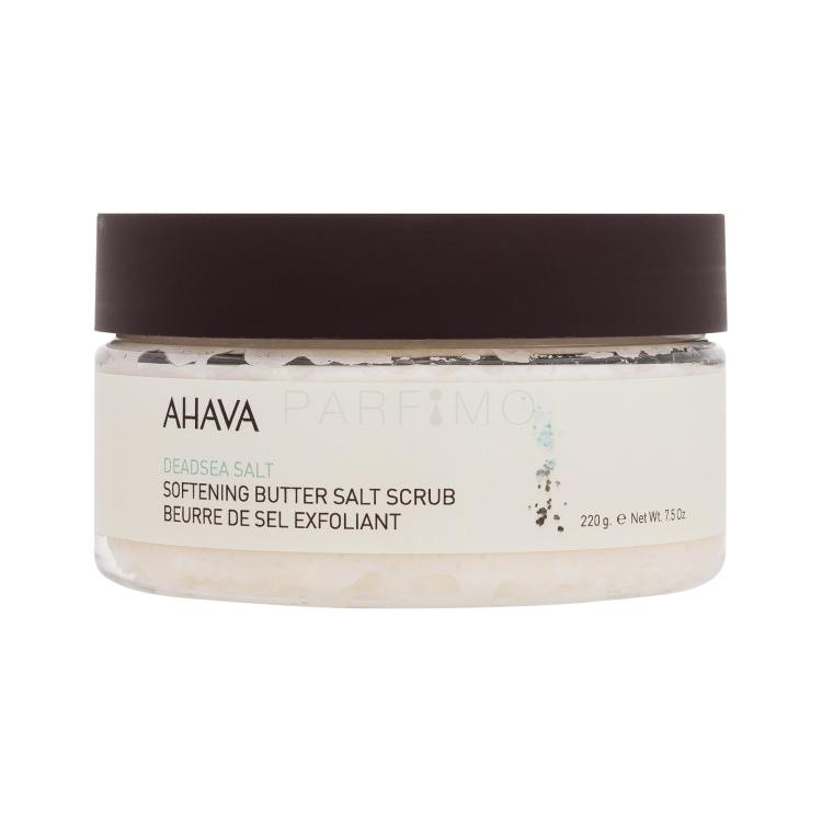 AHAVA Deadsea Salt Softening Butter Salt Scrub Körperpeeling für Frauen 220 g