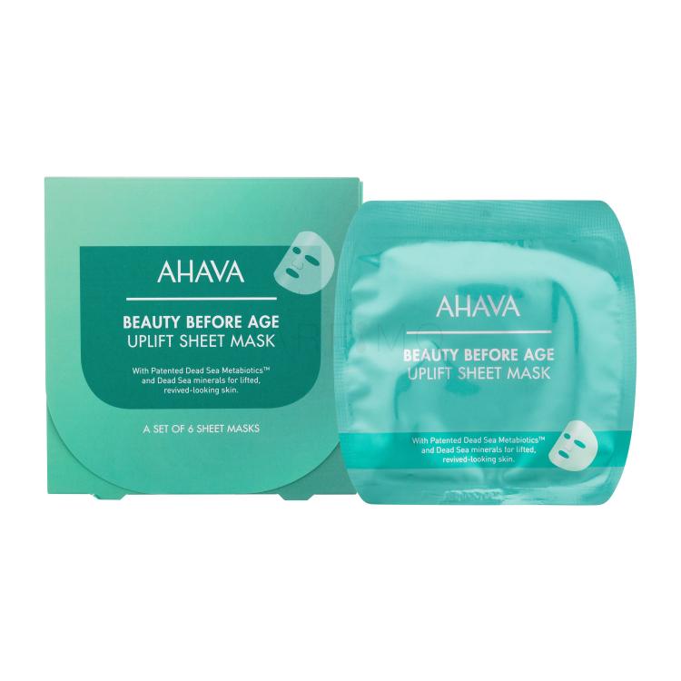 AHAVA Beauty Before Age Uplift Sheet Mask Gesichtsmaske für Frauen Set