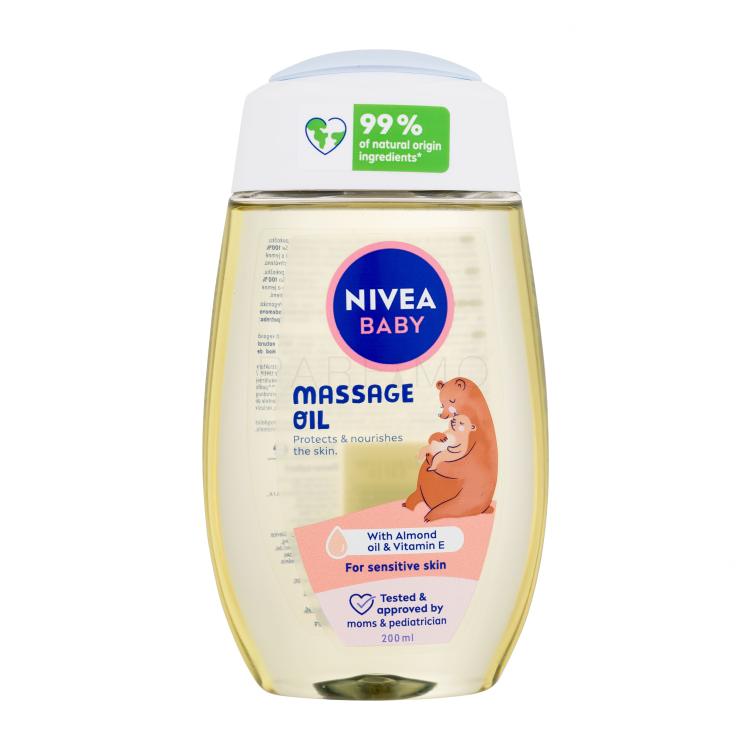 Nivea Baby Massage Oil Körperöl für Kinder 200 ml