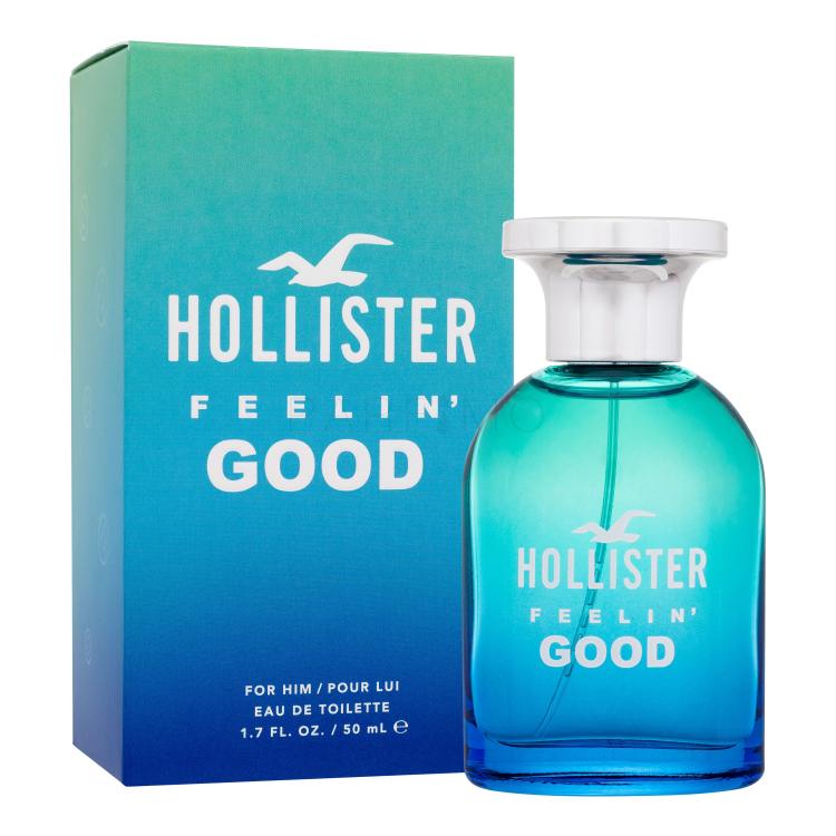 Hollister Feelin&#039; Good Eau de Toilette für Herren 50 ml