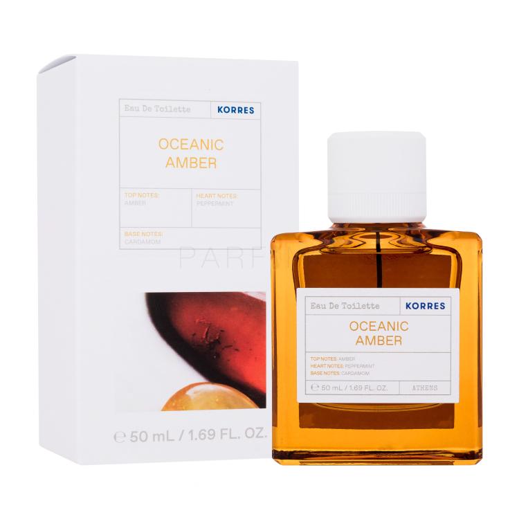 Korres Oceanic Amber Eau de Toilette für Herren 50 ml