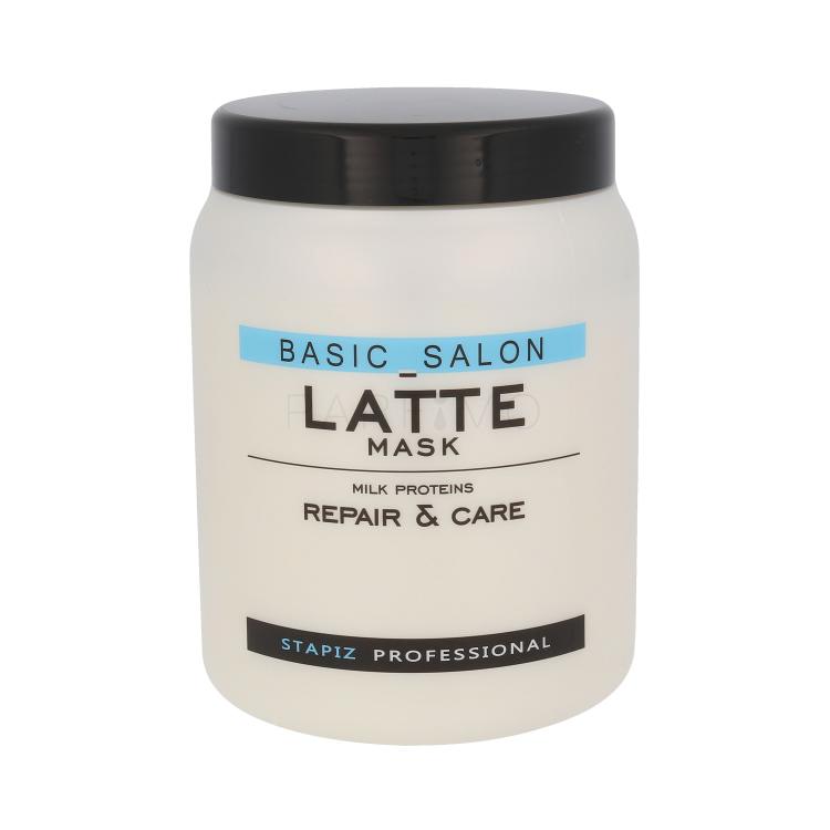 Stapiz Basic Salon Latte Haarmaske für Frauen 1000 ml