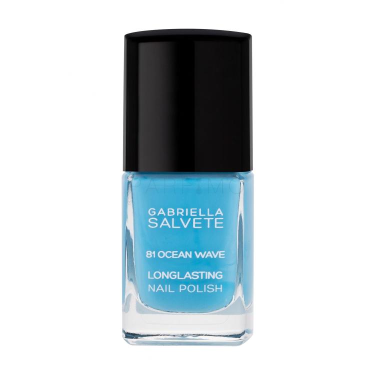 Gabriella Salvete Longlasting Enamel Nagellack für Frauen 11 ml Farbton  81 Ocean Wave
