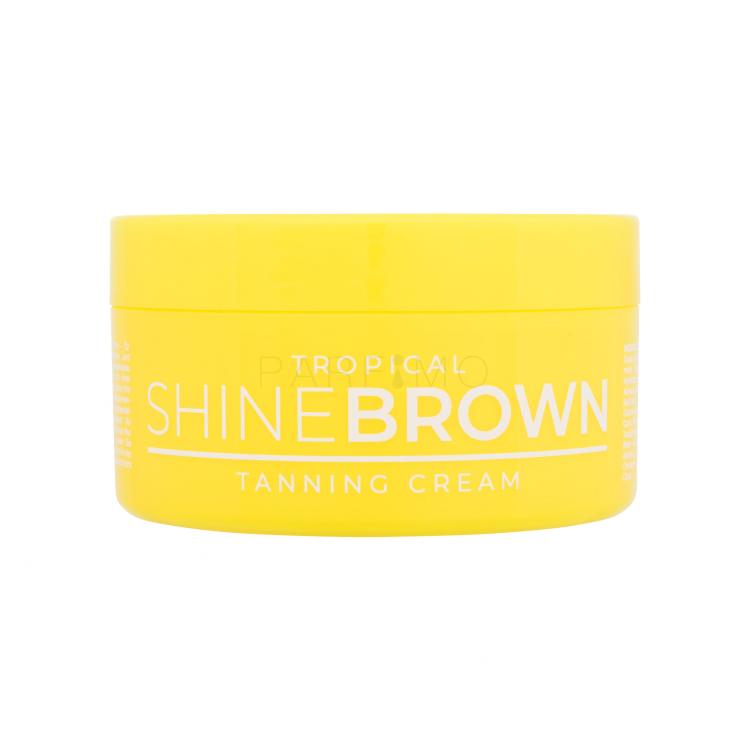 Byrokko Shine Brown Tropical Tanning Cream Sonnenschutz für Frauen 190 ml