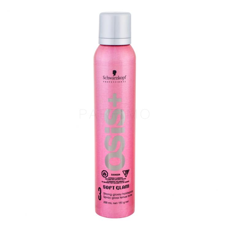Schwarzkopf Professional Osis+ Strong Glossy Holdspray Haarspray für Frauen 200 ml