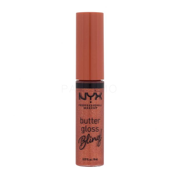 NYX Professional Makeup Butter Gloss Bling Lipgloss für Frauen 8 ml Farbton  06 Shimmer Down