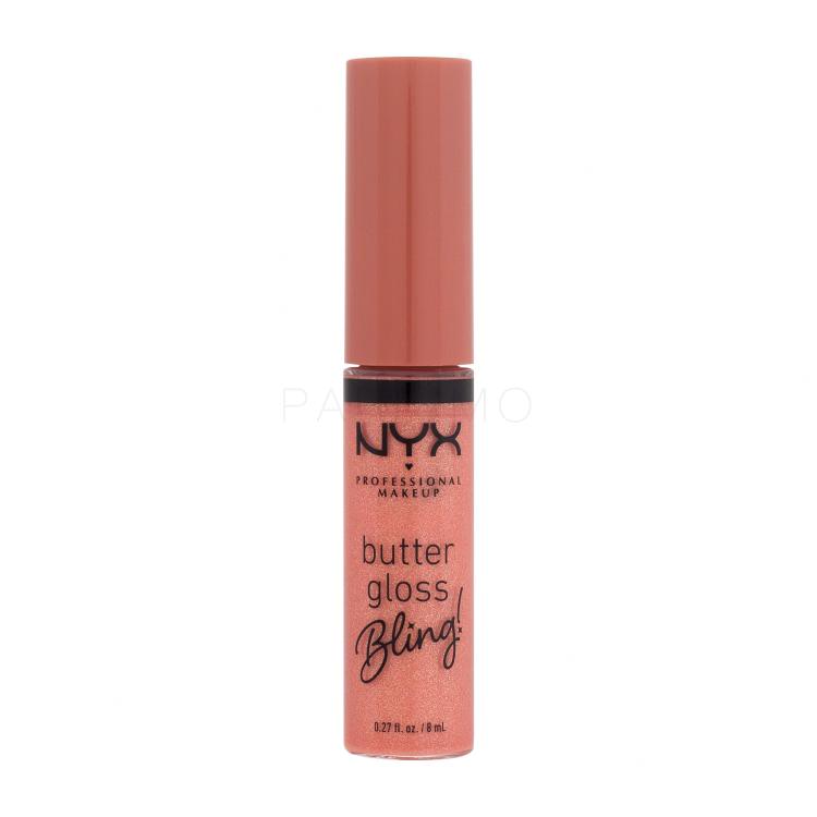 NYX Professional Makeup Butter Gloss Bling Lipgloss für Frauen 8 ml Farbton  02 Dripped Out