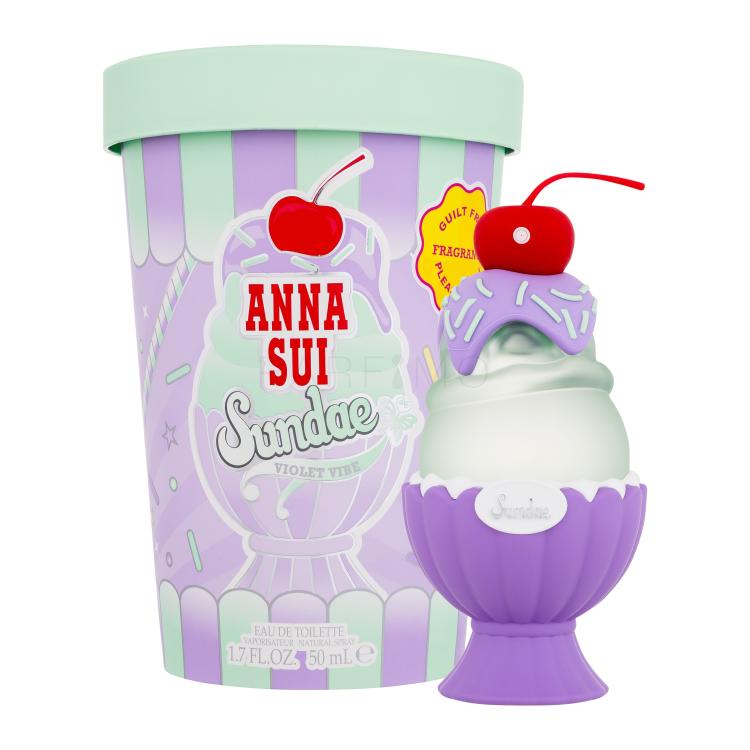 Anna Sui Sundae Violet Vibe Eau de Toilette für Frauen 50 ml