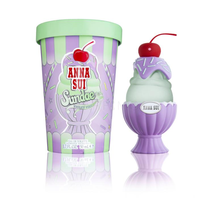 Anna Sui Sundae Violet Vibe Eau de Toilette für Frauen 50 ml