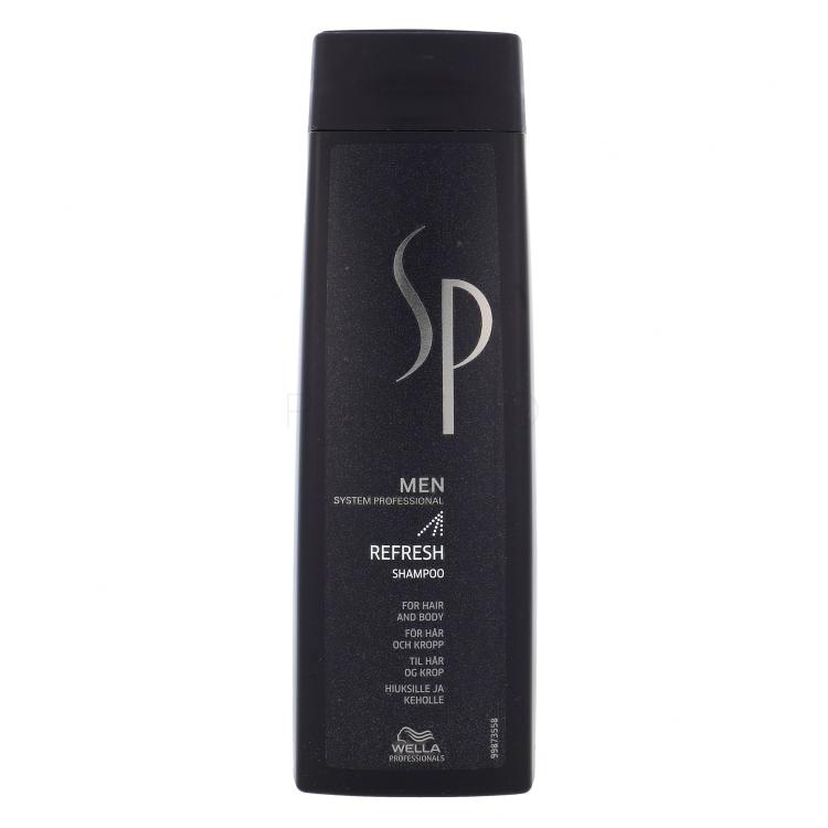 Wella Professionals SP Men Refresh Shampoo für Herren 250 ml