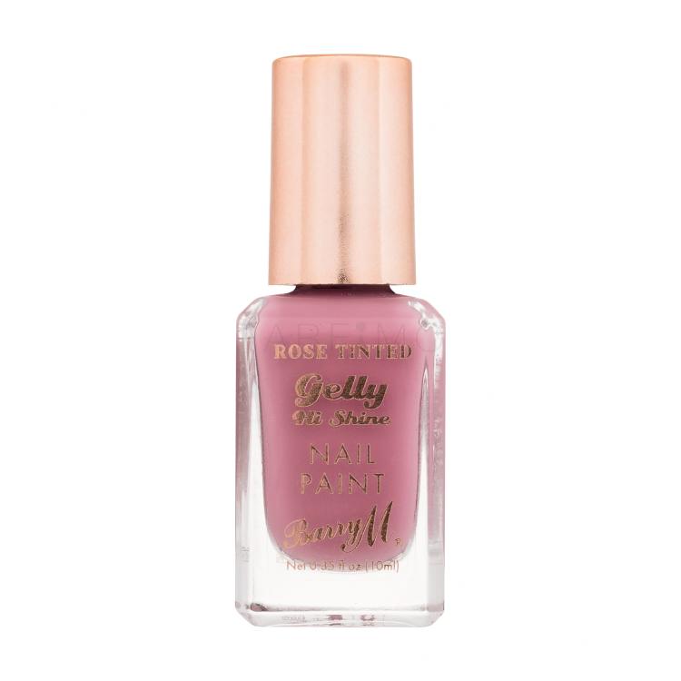 Barry M Gelly Hi Shine Rose Tinted Nail Paint Nagellack für Frauen 10 ml Farbton  Blushed