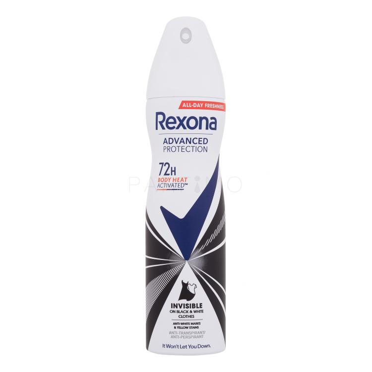 Rexona Advanced Protection Invisible 72H Antiperspirant für Frauen 150 ml